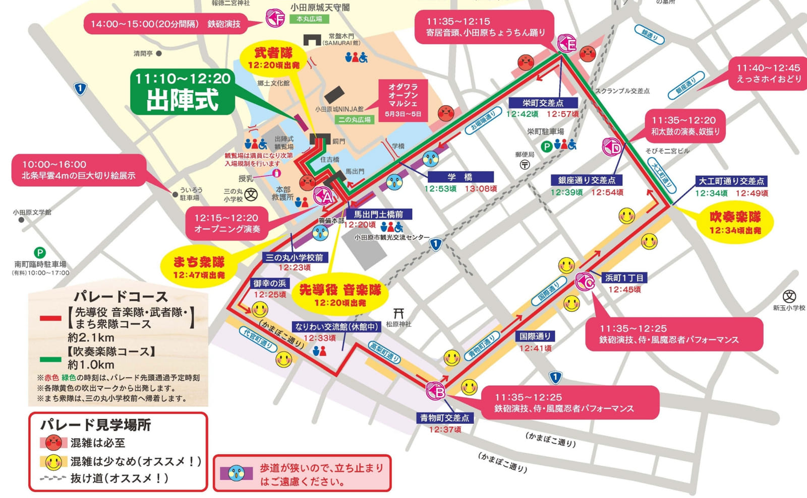 パレードコース